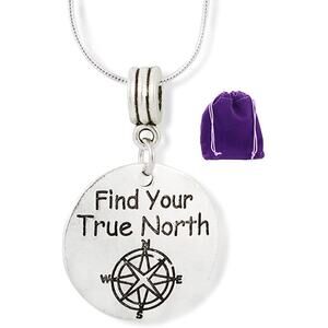 True North Necklace | Find Your True North Pendant